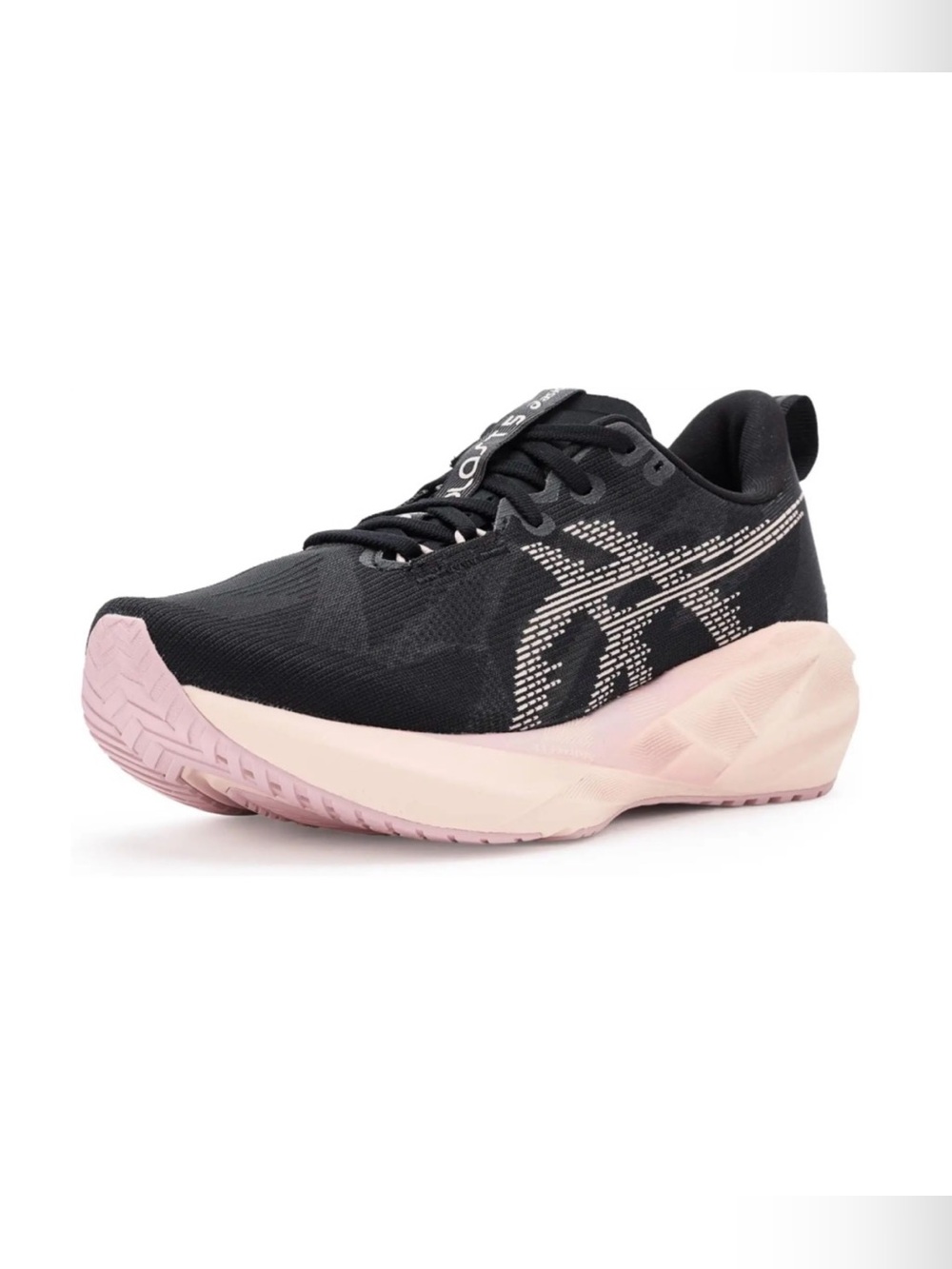 Asics Novablast 5 Running Shoes in Black/Pink Pearl - Size 7 (US) - Picture 13 of 15